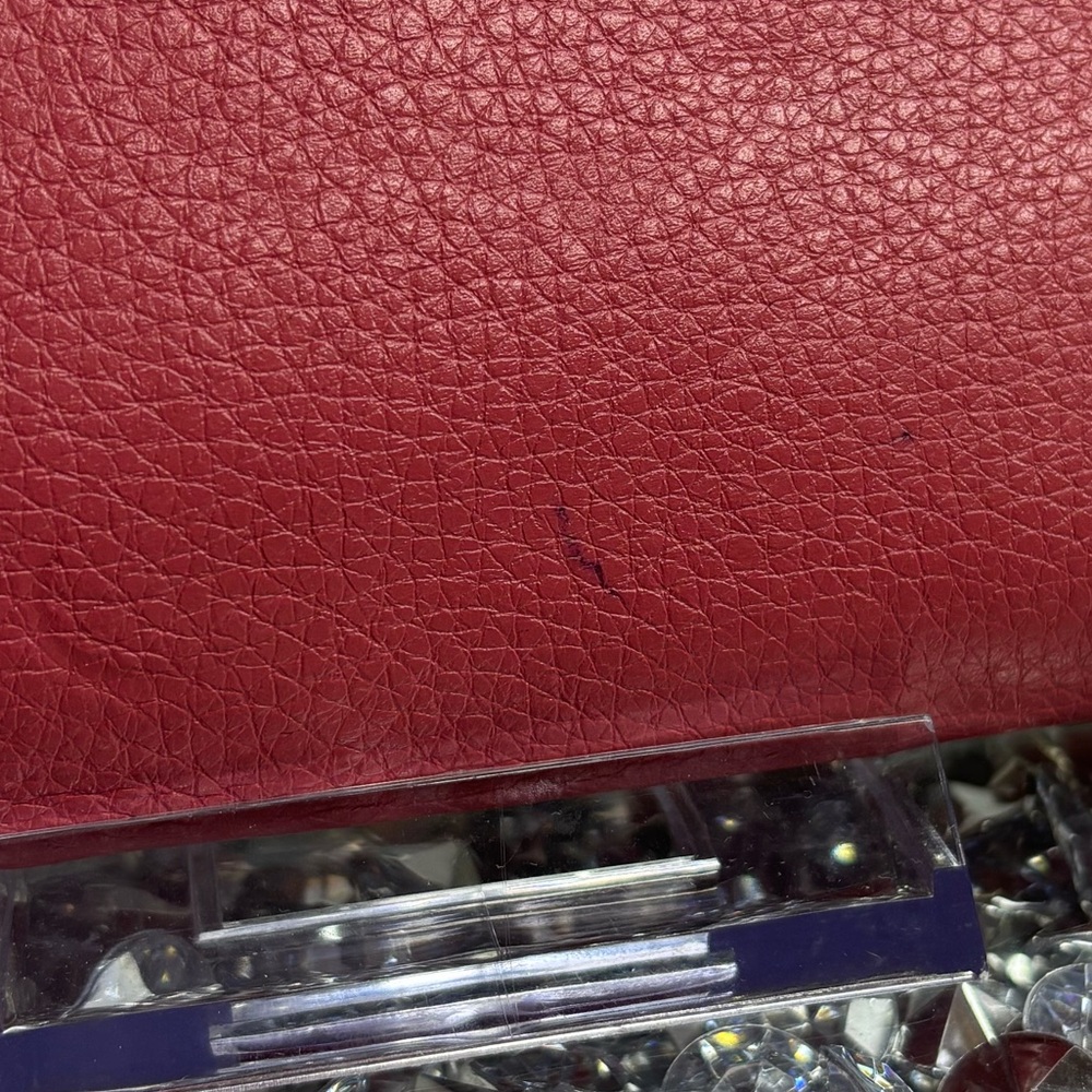 Coach pink Pebbled Leather Double Corner Zip Wristlet NWOT - Picture 12 of 15
